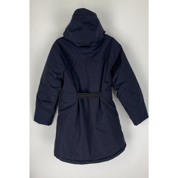 Hunter Original Womens Navy Insulated Parka Rain Jacket Hooded Size Medium NWT - Picture 2 of 8